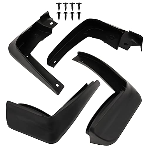 Image of ECCPP 4Pcs Mudguard Splash Guards Front & Rear 2008-2012 for Honda for Accord 2.4L 3.5L Mud Flaps Set of 4 Flexible and Bendable Mud Flaps Splash