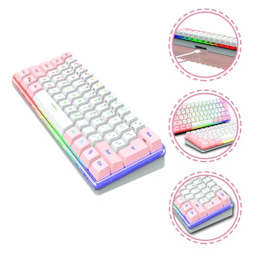 Clavier de jeu compact en ABS haute résistance avec une réponse rapide - 6