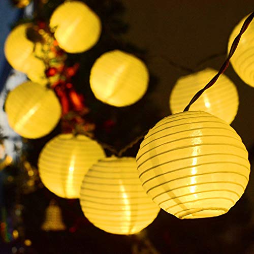 Novelty Place 6 Inch White Paper Lanterns (Pack Of 10) - Great Chinese/Japanese Home, Party & Wedding Decorations #TOP5