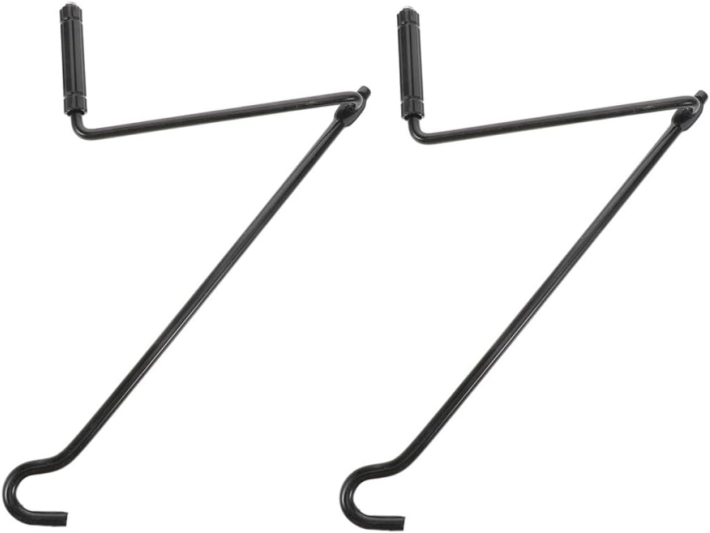Sosoport 2pcs Replacement Metal Jack Handle for Scissor Lift Jacks Extended Crank Lever for Car and Truck Tire Lifting for Automotive Repair