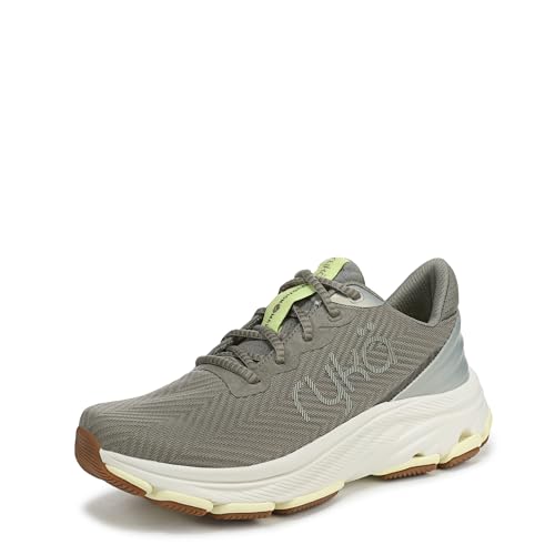 Ryka Womens Devotion X Max RS Walking Shoes Vetiver Green Mesh Fabric 7.5 M