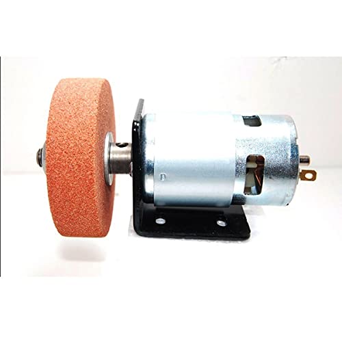 Torque Power 775 DCモーター 研磨モーター 電動ドリルモーター 12V CNCマシンモーター 模型飛行機モーター マイクロ旋盤 高速モーター 旋盤工具 ZFUGEDRLI (Color : 775 Motor Kit+grinding W