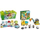 También incluye 2 figuras DUPLO de personas y ladrillos para aprender el 1-2-3... ¡hasta 2 ladrillos de pan! Incluye 15 ideas sencillas de construcción para empezar enseguida, siendo un estupendo regalo para niños a partir de 1.5 año