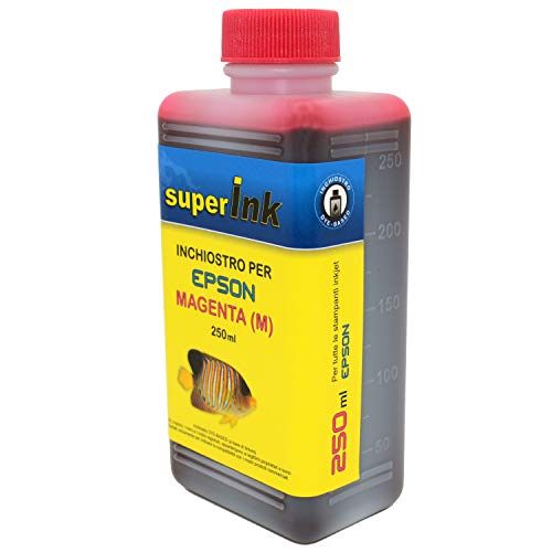 250ml-Magenta-Tinta-superInk-especifica-para-la-Recarga-de-Las-impresoras-de-Epson-jeringa-10ml-con-Aguja-y-Tapa