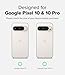 Ringke Fusion for Google Pixel 10 Pro Case and Pixel 10 Case [Compatible with MagSafe] UV Coating for Scratch & Discoloration Resistant, Shockproof Air Pockets - Magnetic Clear