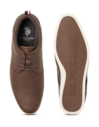 Image of U.S.Polo Assn. Men Me. Brown Smart Casuals