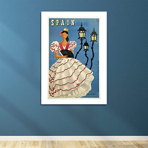 Poster de voyage Espagne grand format pour habiller un grand mur vide