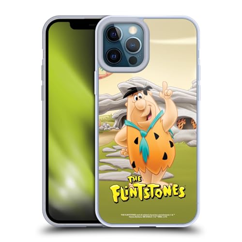 Head Case Designs Officially Licensed The Flintstones Fred Flintstones Characters Soft Gel Case Compatible with Apple iPhone 12 Pro Max