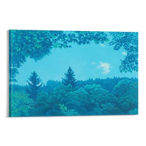 ���R�@�΁u�O���[���E�B���h�E�v ���i��|�X�^�[ �G��̍�i �������� �L�����o�X�E�H�[�� �ǂ̊G �Ǌ|�� �z�[���A�[�g���[�N24x36inch(60x90cm)