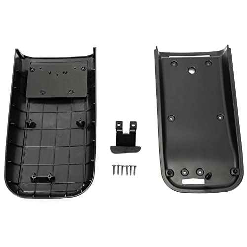 BURANIFUSION Center Console Armrest Cover Lid Kit for 9-7x 05-09 for Ascender 03-08 for Bravada 02-04 for Envoy 02-09 for Rainier 04-07 for Trailblazer 02-09 for Trailblazer EXT 02-06 Plastic) WEF0682