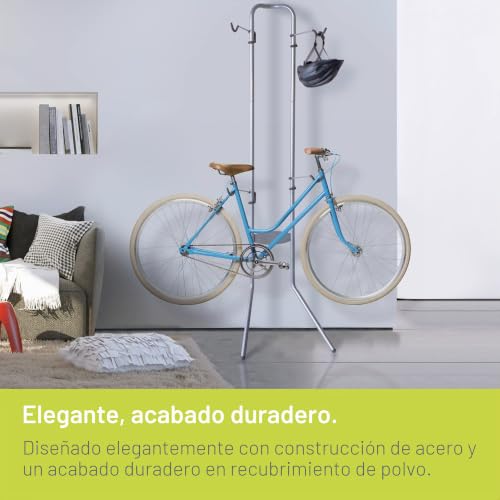 Delta soporte para bicicletas de suelo a techo parking doble vertical para mtb y carretera 5