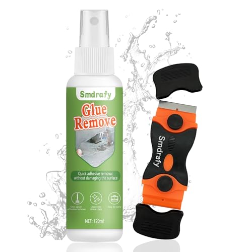 120ml Dissolvant Colle,Décapant Adhésif,Decolle Etiquette,Dissolvant D'adhésif,Decolle Adhesif,Enlève Étiquettes,Autocollants et les Résidus de Colle,Nettoyage Rapide,Aucun Résidu