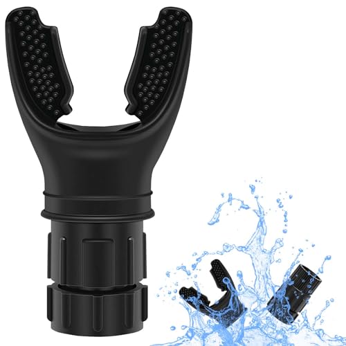 Kecartu Breathing Trainer Boost Breathing Exerciser Portable Respiratory Muscle Trainer Lung Exercise Device with Soft Silicone for Fitness Training | Adjustable Resistance | Easy to Clean Black