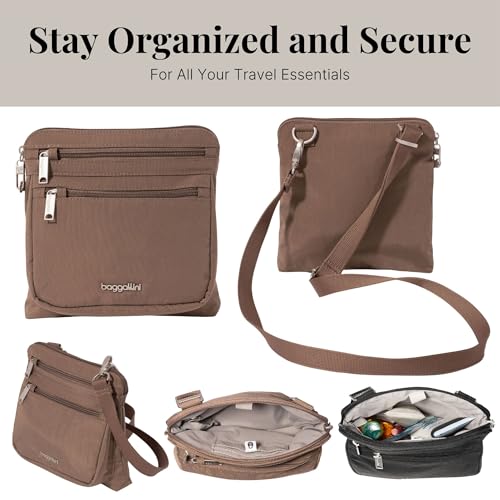 Image of Baggallini Securtex Anti-Theft Crossbody