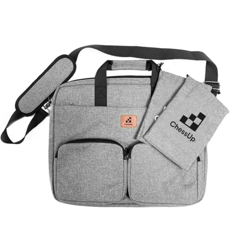 ChessUp Carry Bag and Piece Sacks by Bryght Labs - Made for the 2 Electronic Smart Chess Board