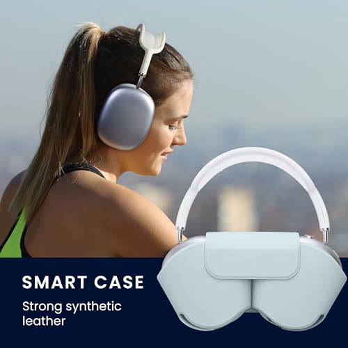 Housse AirPods Max kwmobile évite les rayures et active le mode veille - 3