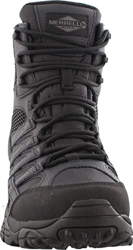 Merrell Men's Moab 2 8" Waterproof Military And Tactical Boot, Black, 12 #TOP1