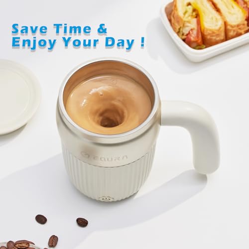 Taza Automezcladora Recargable Acero Inoxidable 14.5oz miniatura 2