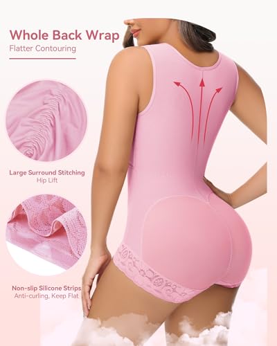 Image of SHAPSHE Fajas Colombianas Moldeadoras Full Body Shaper Postpartum Shapewear