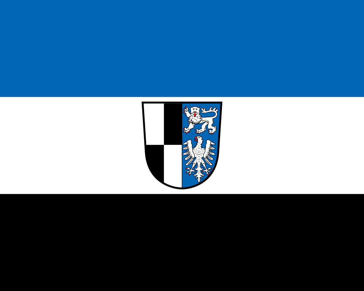 Grand drapeau Kulmbach Hissflagge textile haute résistance pour extérieur