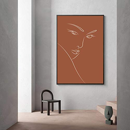Toile peinture nordique de ballet pour un salon contemporain chic
