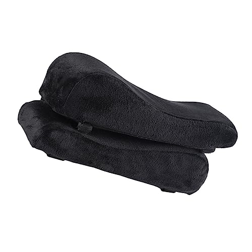 DOITOOL 2pcs Armrest Pillow Covers Memory Foam Armrest Pads and Comfortable for Office Home Chairs