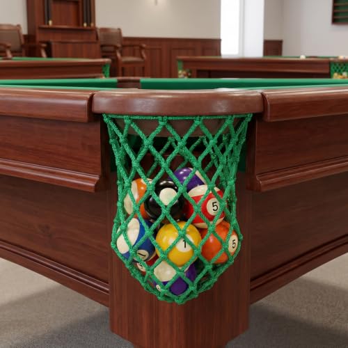 Bolsillo para mesa de billar Abaodam con malla de nylon resistente 6