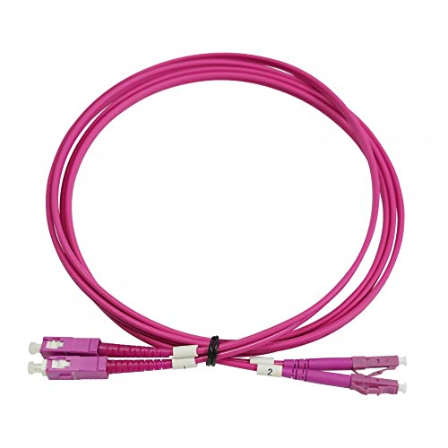 Latiguillo de fibra óptica OM4 Televes 230931 dúplex 2m LC/PC-SC/PC interior