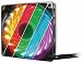 Produktbild Inter-Tech Argus L-12025 Aura RGB Gehäuselüfter, schwarz/transparent