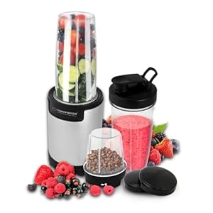 Esperanza EKM030 Nutri Blender/Personal Blender 9in1 900W Zilver