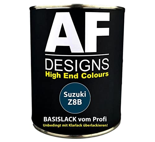 250 ml Peinture de base métallique pour Suzuki Z8B Cat'S Eye Blue 3 Cover