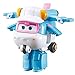 KMKAW Multifunzione Conversione Ragazzo Giocattolo 2" Mini Nuonuo Robot Super Wings Trasformante per Bambini,Super Ali Decorazione della Stanza Creativi Regalo Giocattoli per Bambini