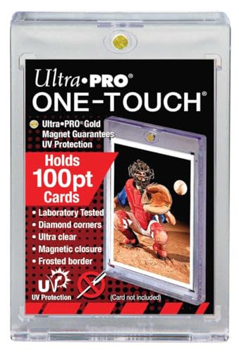 1 (One) 100pt Ultra Pro One-Touch Magnet Card Holder for Thicker Baseball and other Trading Cards