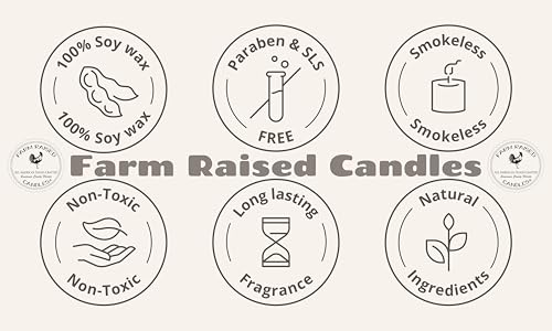 Farm Raised Candles 8541862065 Fall Spice 16 Ounces Variety 5 Pack Usa Made Wax Melts thumb #2