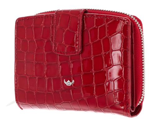 Porte-monnaie cuir Golden Head Cayenne rouge cadeau idéal 1438