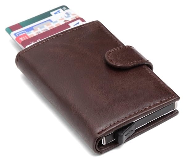 9 Slots RFID Protected Metal Credit/Debit/ATM Card Holder Case Wallet for Men & Women-image-35