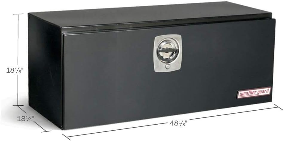 Weather Guard 548-5-02 Underbed Box, Gloss Black