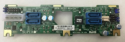 Backplane SAS3 12 Go/s Supermicro Bpn-sas3-m14tq pour Disque Dur 6,3 cm