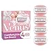 Venus Comfortglide Breeze, Lames de Rasoir Femme, Spa Breeze, Rasage de Près en Douceur, 4 Lames de Recharges [OFFICIEL]