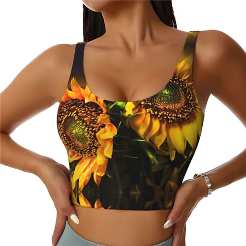 Débardeur d'été pour femme avec dos nageur orange léger en tissu extensible