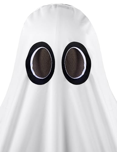 Image of Spooktacular Creations Ghost Costume for Kids with Pumpkin Basket, Scary Halloween Costume for Boys