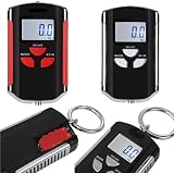 Cyfrowa waga wisząca, Elektroniczna Waga Bagażowa O Udźwigu 200 Kg/100 G, Miniaturowa Waga Wędkarska Z Odważnikiem Steelyard.(Nero)