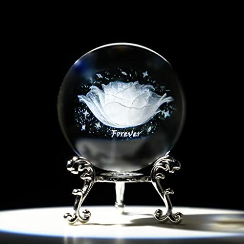 HDCRYSTALGIFTS 3D Lightning Cloud Crystal Decoratieve Bal Presse-papier met Vrije Stand,60 mm (2,3 inch) Glas Art Graveren Bol voor Thuis Feng Shui Decoratie Ornamenten HDCRYSTALGIFTS 3D Lightning Cloud Crystal Decoratieve Bal Presse-papier met Vrije Stand,60 mm (2,3 inch) Glas Art Graveren Bol voor Thuis Feng Shui Decoratie Ornamenten