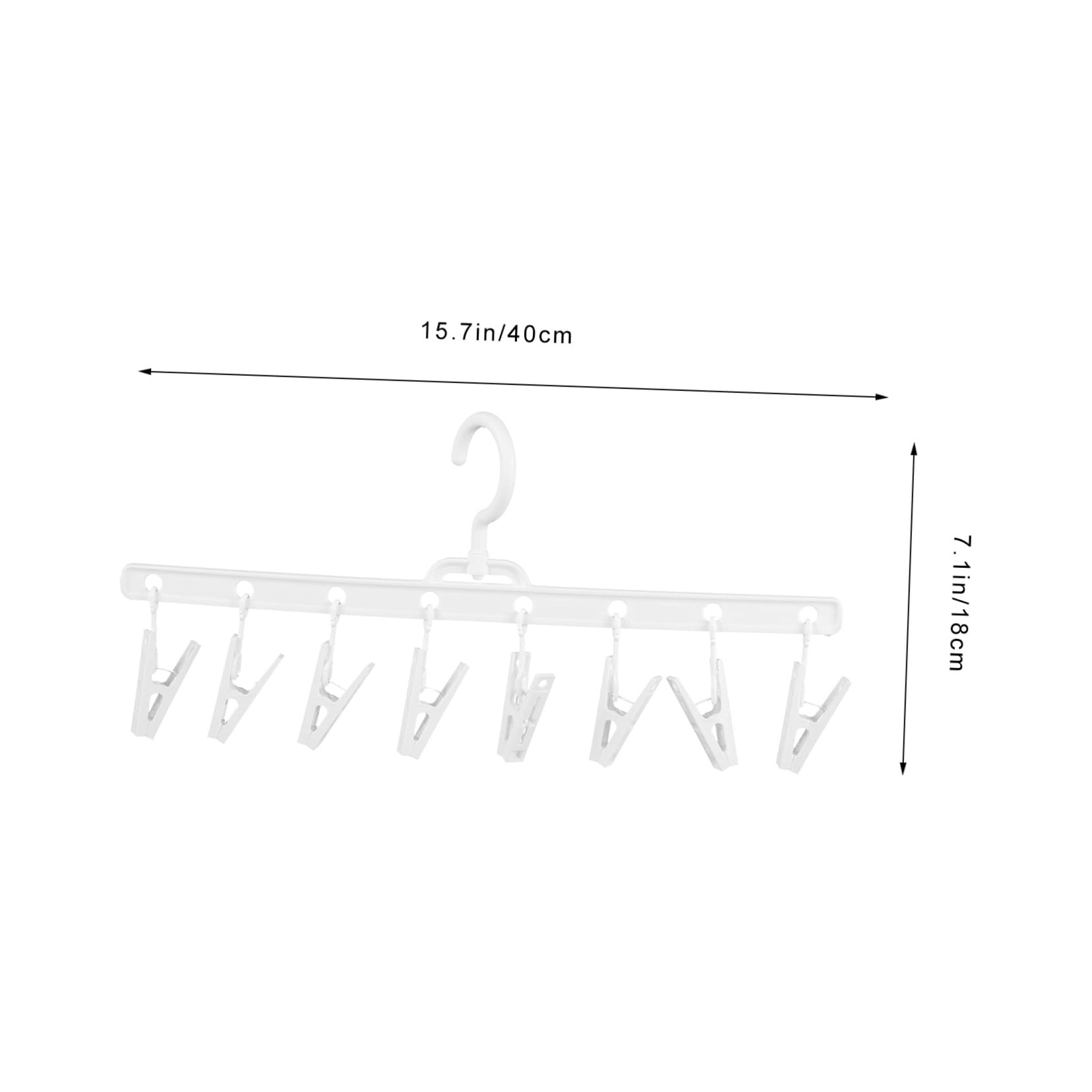 Healeved 4piezas Organizador De Sombreros Para Armario Perchero Multifuncional Clips Soporte Para Gorras y Toallas Ahorra Espacio Dormitorios y Cocinas