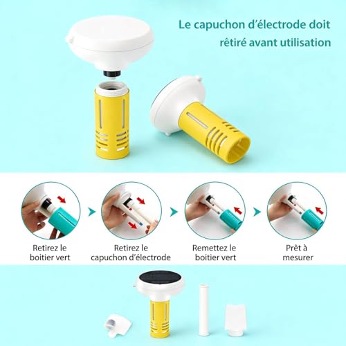 Moniteur de piscine intelligent avec alertes pH et salinité SMS