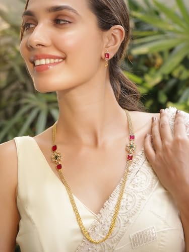 Image of Rubans Necklace Set Stylish Jewellery Gift for Women & Girls