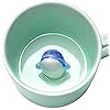 Dolphin Cute Cartoon Animal Fathers Day Gift For Dad And Grandpa Coffee 8 oz Mug Unique Gifts Idea For Men Husband