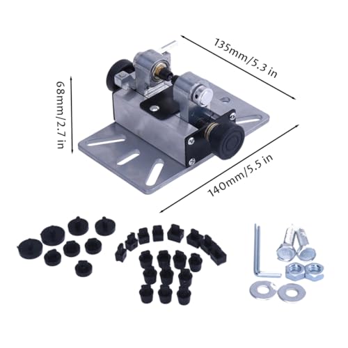 Máquina perforadora de perlas con accesorio de metal para sujetar cuentas de joyería 7