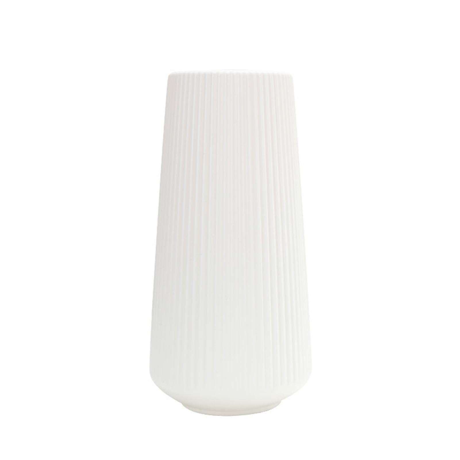 matumou Plastic Nordic Style Vase Flower Arrangement Pot Holder Home Office Decor