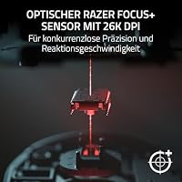 Razer Basilisk V3 - Kabelgebundene anpassbare Gaming Maus - ergonomisches Design - Chroma RGB - 11 programmierbare Tasten - neigbares HyperScroll Mausrad - PC/Mac | Weiß – Ansicht 7